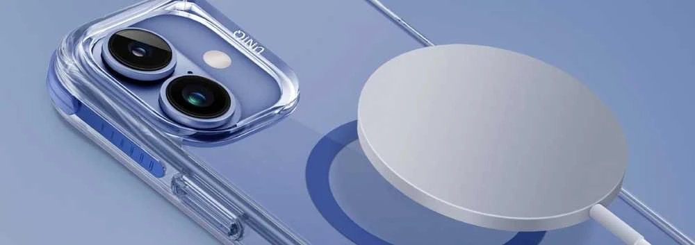 UNIQ Combat Apple iPhone 16 Plus 6.7″ Magclick Charging dėklas žalias teal žalias