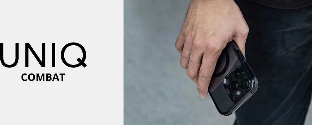 UNIQ Combat Apple iPhone 16 Plus 6.7″ Magclick Charging dėklas žalias teal žalias