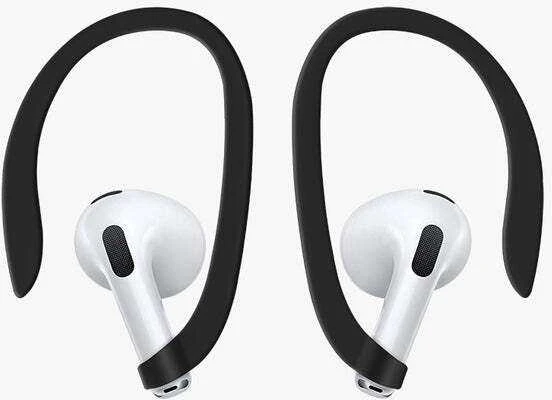 UNIQ dėklas Nexo AirPods 4 + Ear Hooks Silicone volt oranžinės spalvos