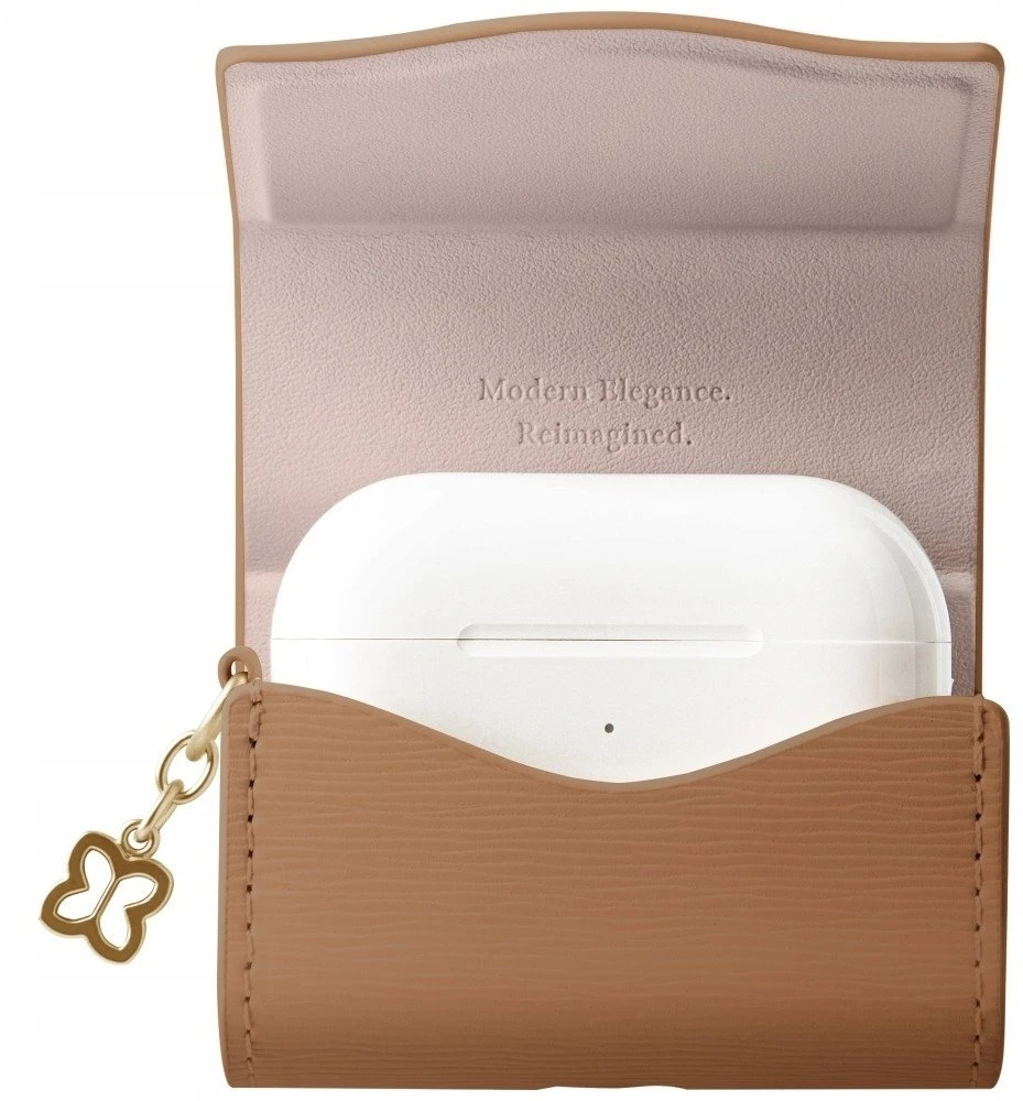 „Uniq Coehl Mirelle“ dėklas, skirtas „AirPods Pro“ – rudas