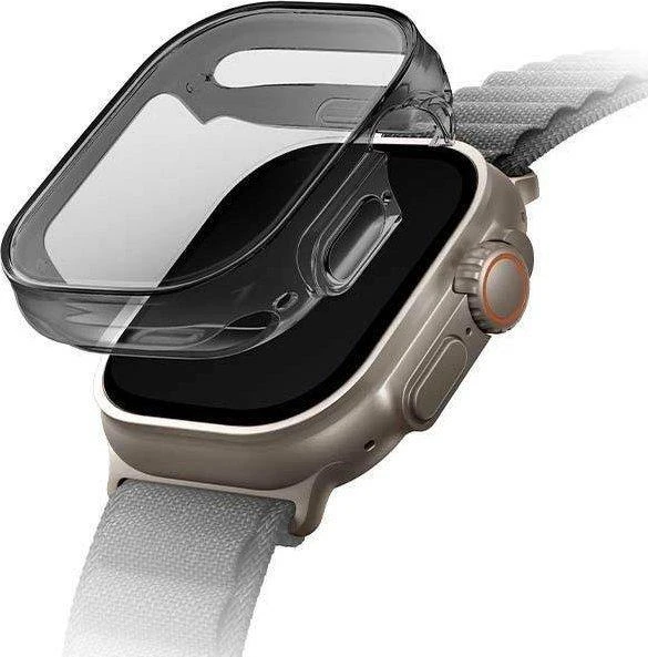 UNIQ Garde Dėklas Apple Watch Ultra /Ultra 2/ Ultra 3 49 mm. smoked pilkos spalvos