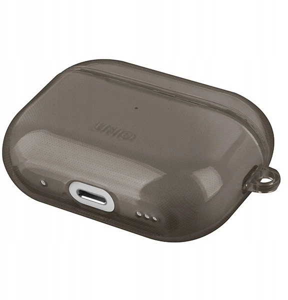 UNIQ Glase Dėklas AirPods Pro 2 gen glossy smoke