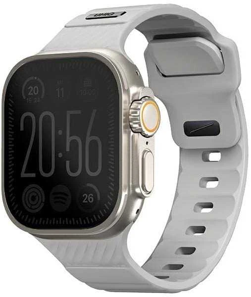 UNIQ apyrankė Stride Apple Watch Series 1/2/3/4/5/6/7/8/9/SE1/2/3/Ultra1/2/3 42/44/45/49mm FKM Rubber