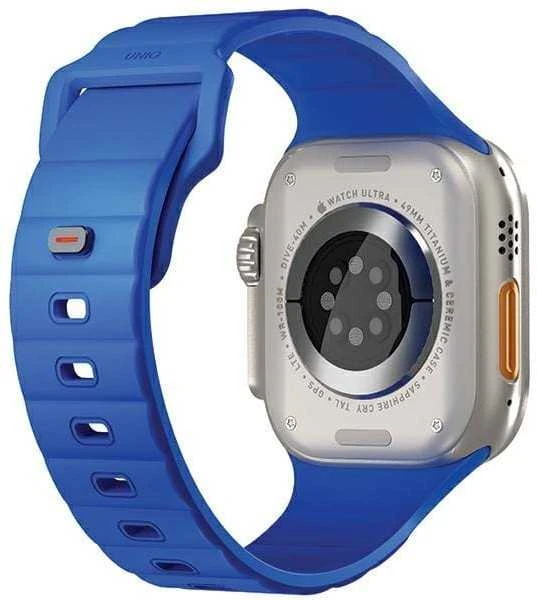 UNIQ apyrankė Stride Apple Watch Series 1/2/3/4/5/6/7/8/9/SE1/2/3/Ultra1/2/3 42/44/45/49mm FKM Rubber