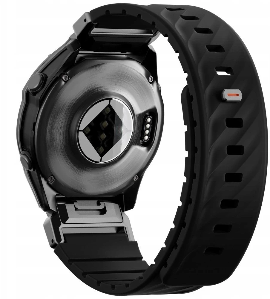 UNIQ Fluo x Smart-Fit apyrankė for Garmin 26mm juodos spalvos