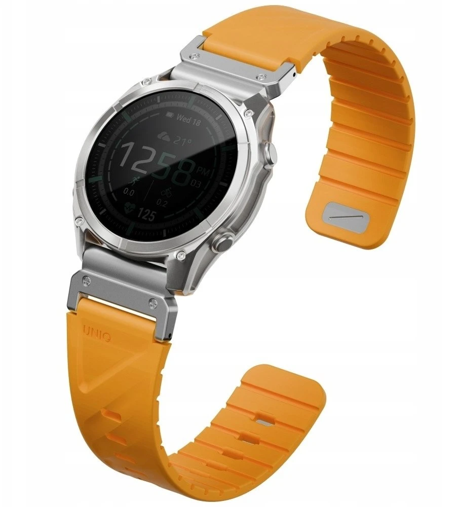 UNIQ Fluo x Smart-Fit apyrankė for Garmin 26mm oranžinės spalvos