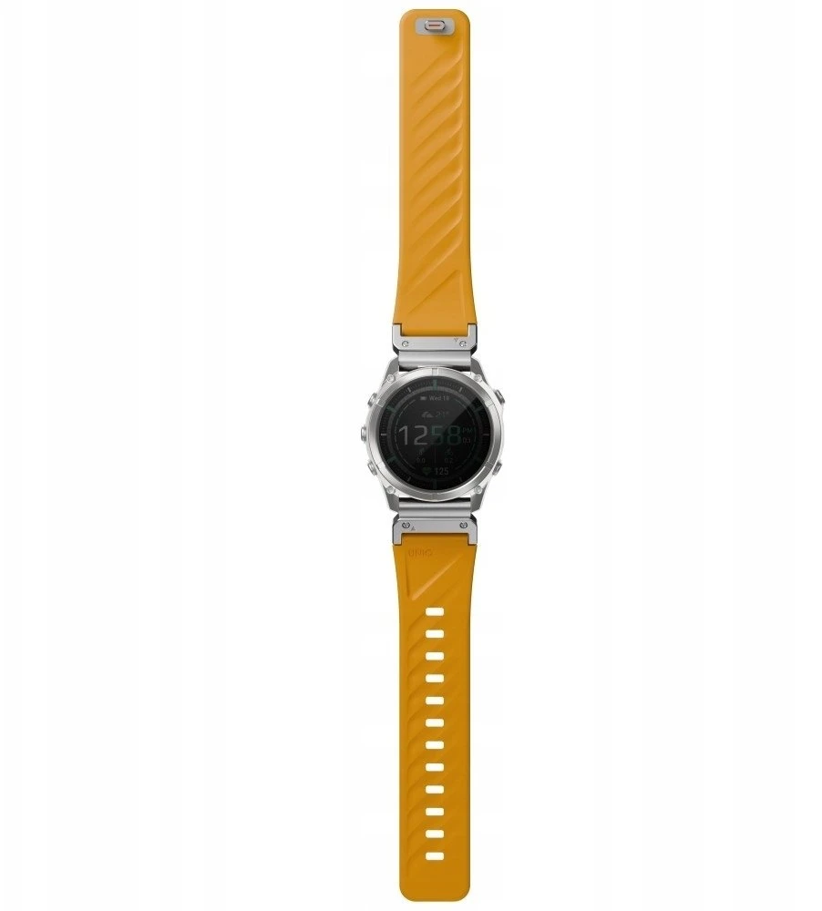 UNIQ Fluo x Smart-Fit apyrankė for Garmin 26mm oranžinės spalvos