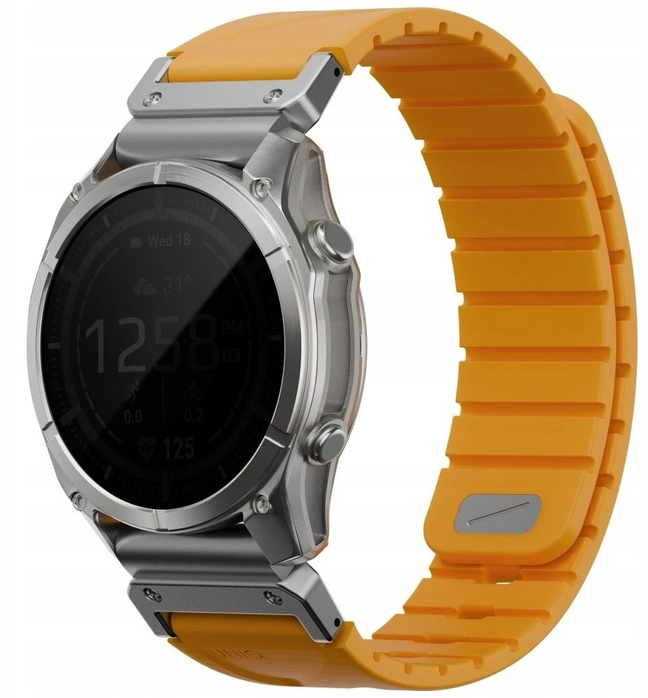 UNIQ Fluo x Smart-Fit apyrankė for Garmin 26mm oranžinės spalvos