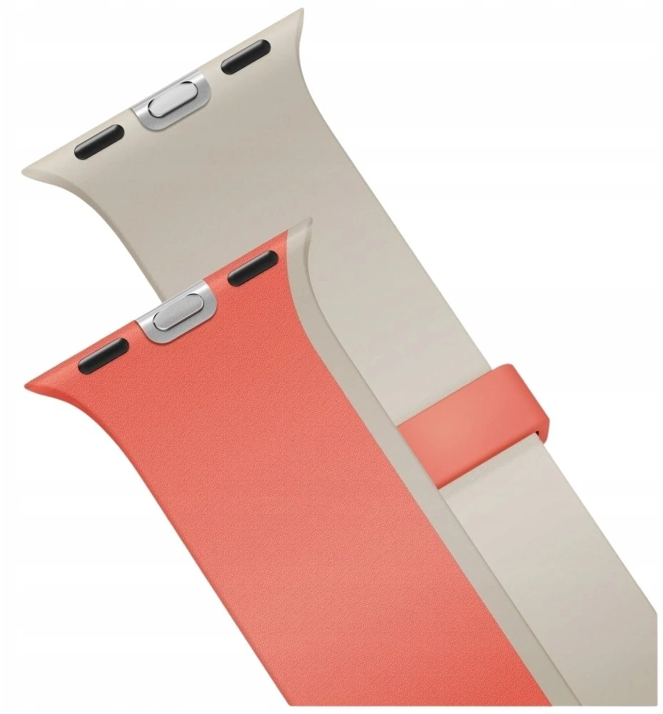 UNIQ laikrodžio apyrankė Revix IV Premium Apple Watch 49/46/45/44mm Edition Reversible Magnetic rožinės spalvos-beige