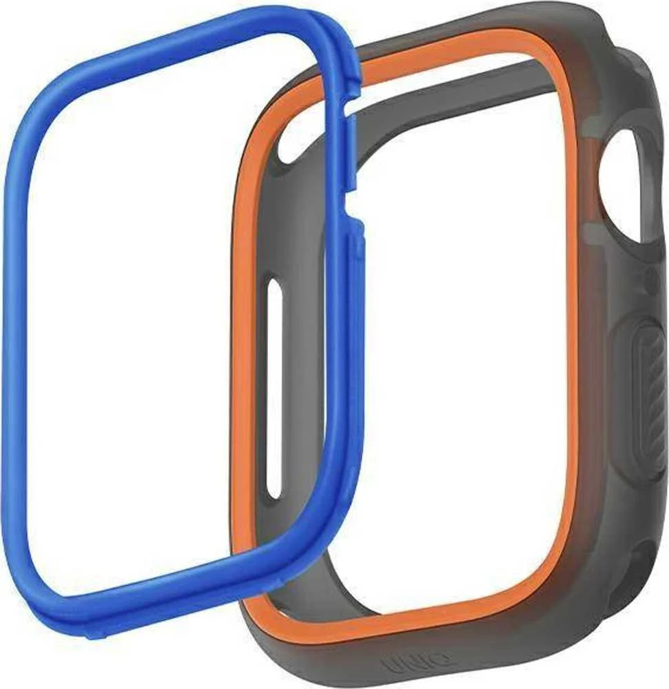 UNIQ dėklas Moduo Apple Watch Series 4/5/6/7/8/9/SE/SE2 44/45mm oranžinės spalvos