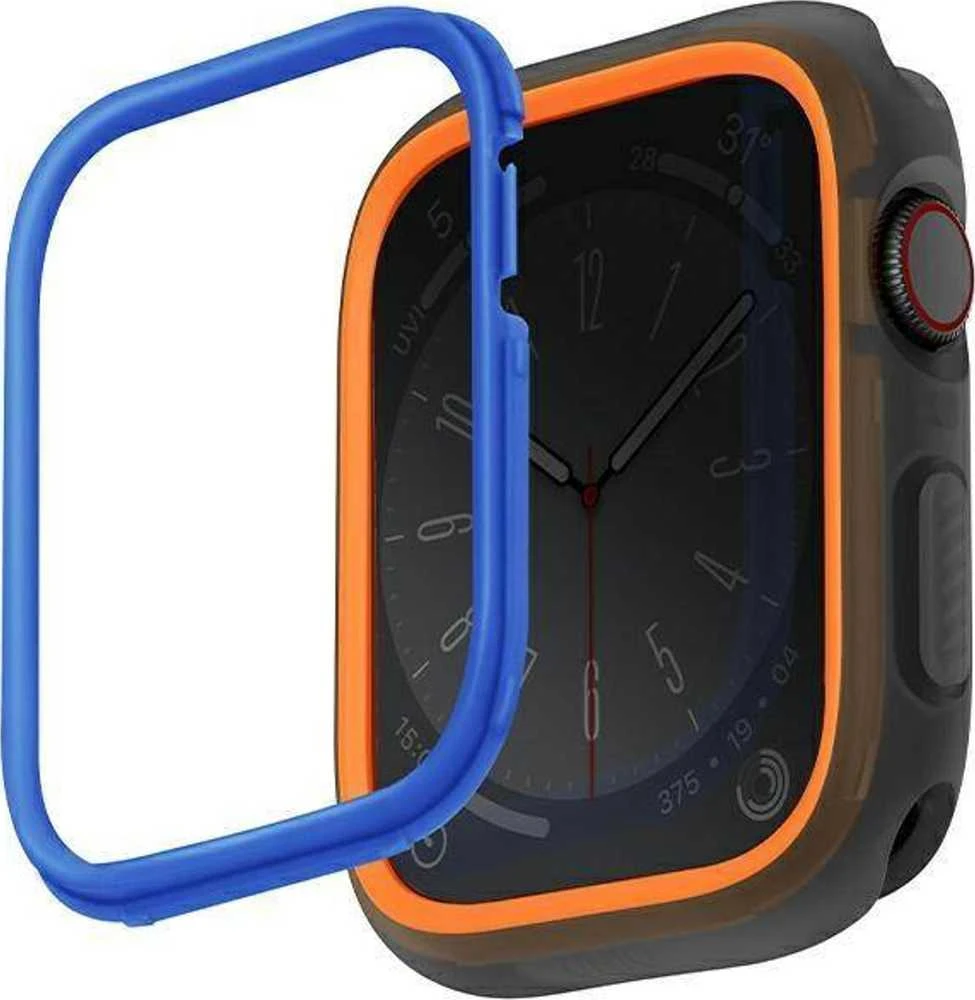 UNIQ dėklas Moduo Apple Watch Series 4/5/6/7/8/9/SE/SE2 44/45mm oranžinės spalvos
