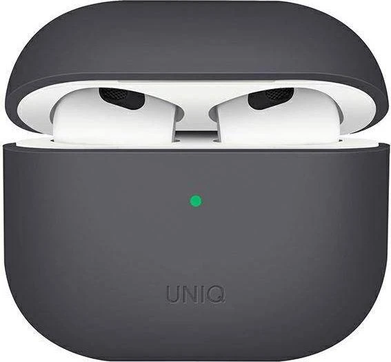 UNIQ Lino dėklas AirPods 3 pilkas atviras