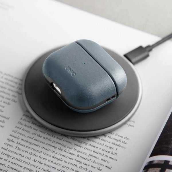 UNIQ Lyden DS AirPods Pro 2 gen (2022/2023) dėklas mėlynas-juodos spalvos/washed mėlynas-juodos spalvos