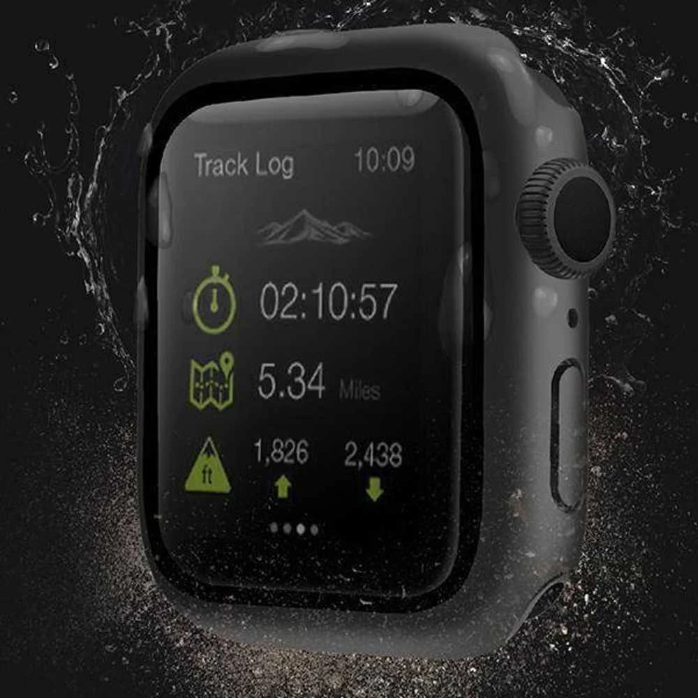 UNIQ Dėklas Nautic Apple Watch Series 7/8/9 45 mm juodos spalvos
