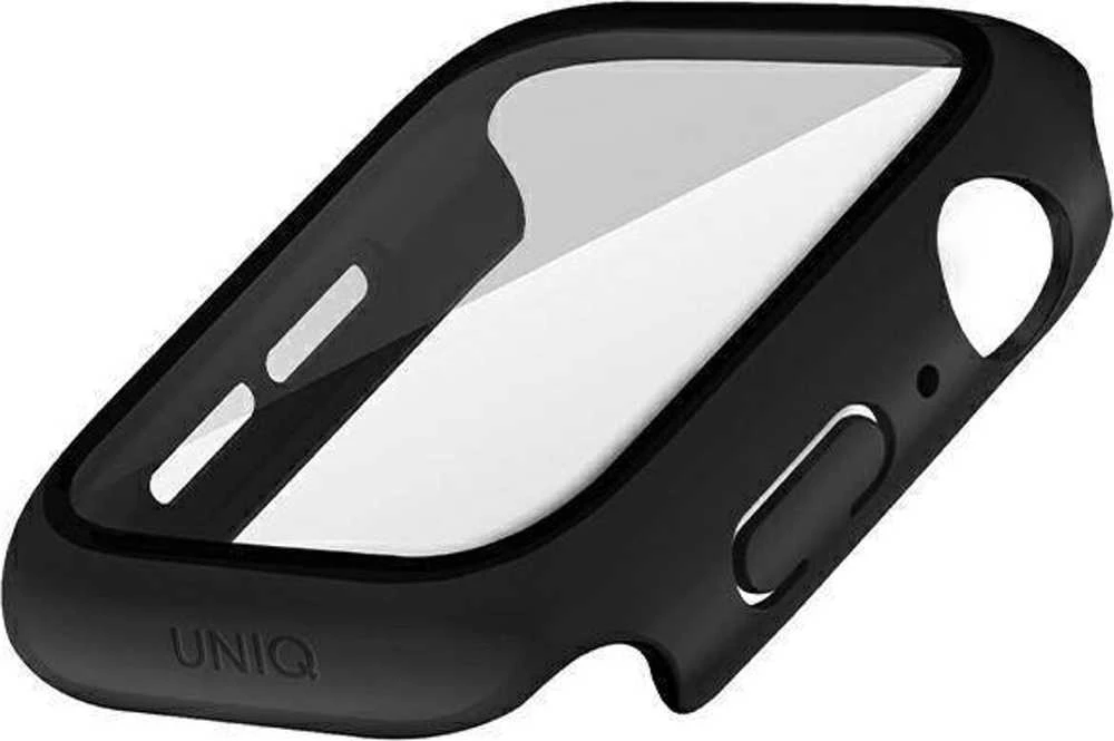 UNIQ Dėklas Nautic Apple Watch Series 7/8/9 45 mm juodos spalvos