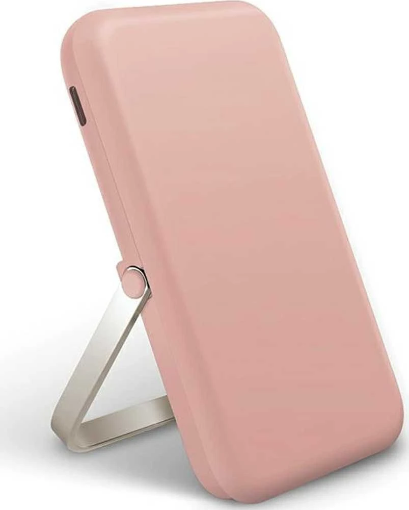 Powerbank Uniq Hoveo magnetinis 5000mAh USB-C 20W PD - rožinis