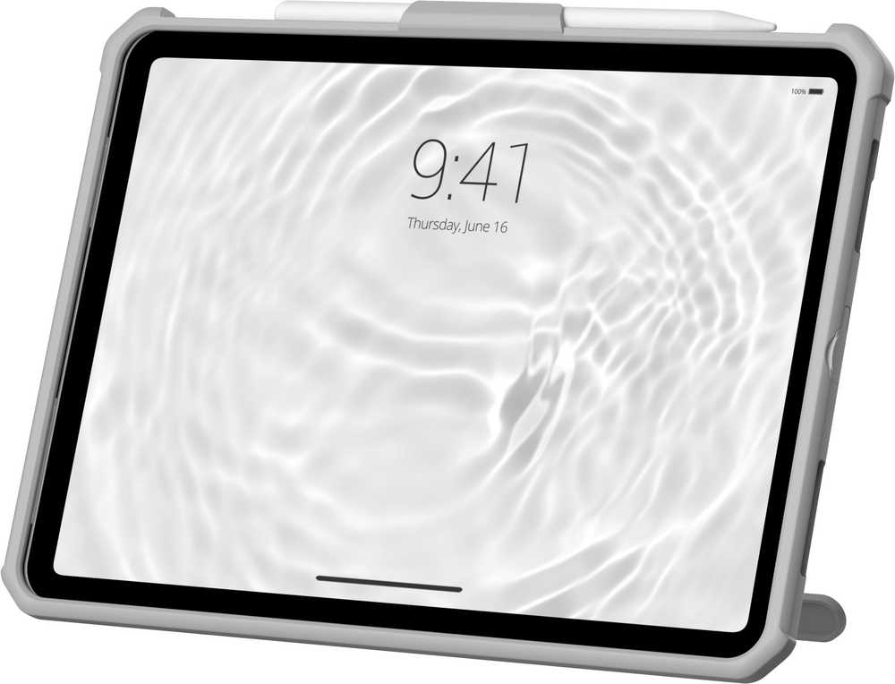 Urban Armor Gear Dėklas na tablet Uniq SCOUT HANDSTRAP+KICKSTAND CASE GRAY F/ APPLE IPAD 10.9IN(2022)