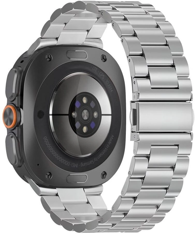 „Tech-Protect“ nerūdijančio plieno „Samsung Galaxy Watch Ultra 1 / 2“ 2024–2026 (47 mm) laikrodis su integruotu ekranu.