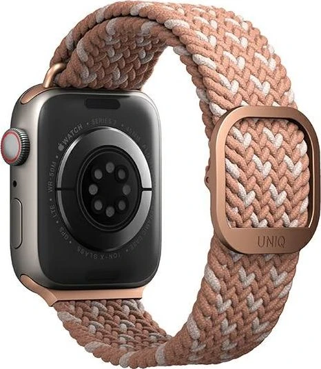 Išmaniojo laikrodžio Apple 4/5/6/7/8/SE dirželis Uniq, Rausvos spalvos, 38/40/41mm