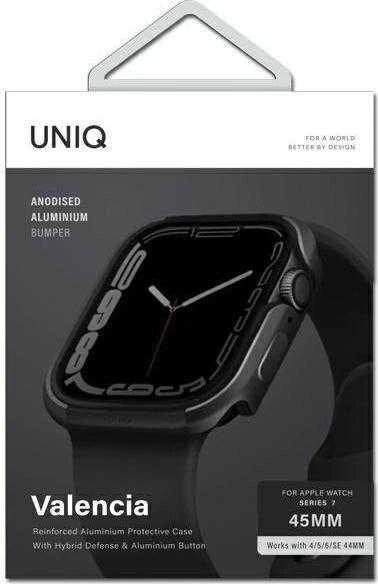 Išmaniojo laikrodžio Apple 4/5/6/7/SE dirželis, Juodos spalvos, 44/45mm