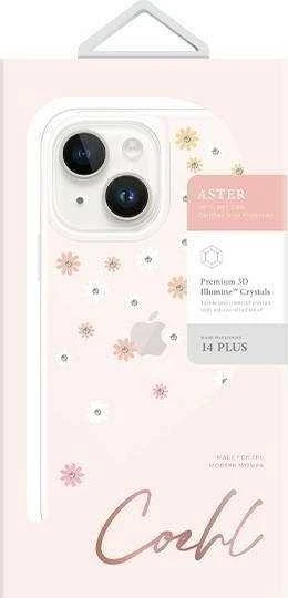 UNIQ Coehl Aster Dėklas Apple iPhone 14 Plus/ 15 Plus 6,7″ spring rožinės spalvos