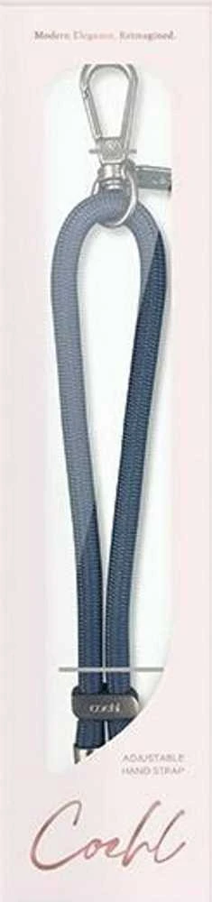 UNIQ Coehl Laurel Handstrap universal hand phone cord dark mėlynas/sapphire mėlynas