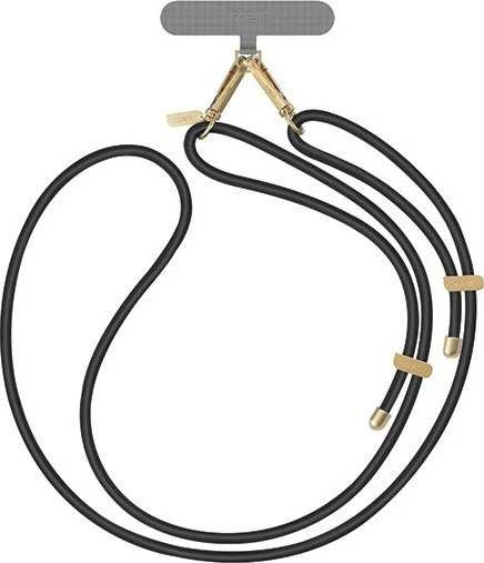 UNIQ Coehl Laurel universal phone lanyard juodos spalvos