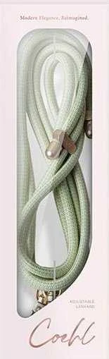 UNIQ Coehl Laurel universal phone lanyard lime/light lime