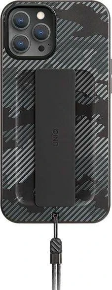 UNIQ dėklas Heldro Apple iPhone 12 Pro Max 6,7"juodos spalvos Antimicrobial