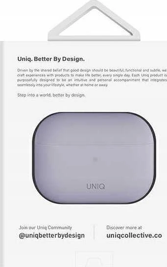UNIQ Lino Dėklas AirPods Pro 2 gen Silicone lilac