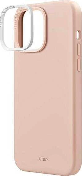 Uniq Lino dėklas, skirtas iPhone 14 Pro Max - rožinis