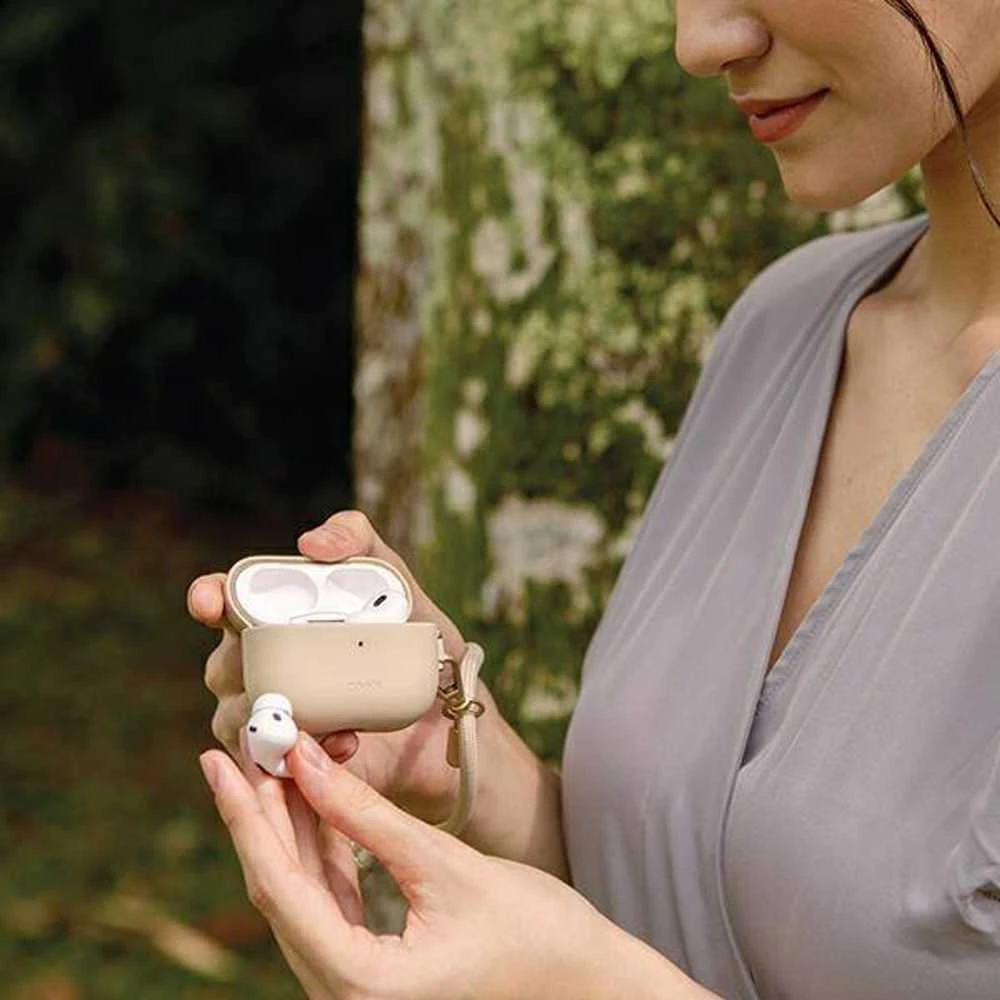 UNIQ dėklas Coehl Haven AirPods Pro 2 (2022/2023) dark mėlynas/sapphire mėlynas