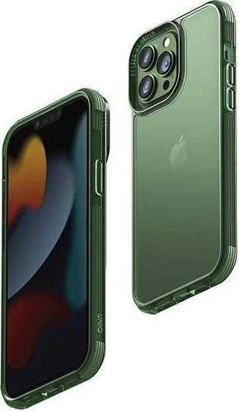 UNIQ dėklas Combat Apple iPhone 13 Pro Max 6,7"žalios spalvos