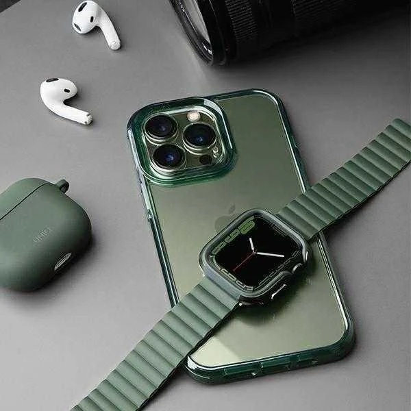 UNIQ dėklas Combat Apple iPhone 13 Pro Max 6,7"žalios spalvos