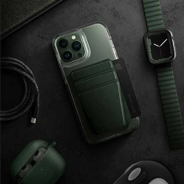 UNIQ dėklas Combat Apple iPhone 13 Pro Max 6,7"žalios spalvos