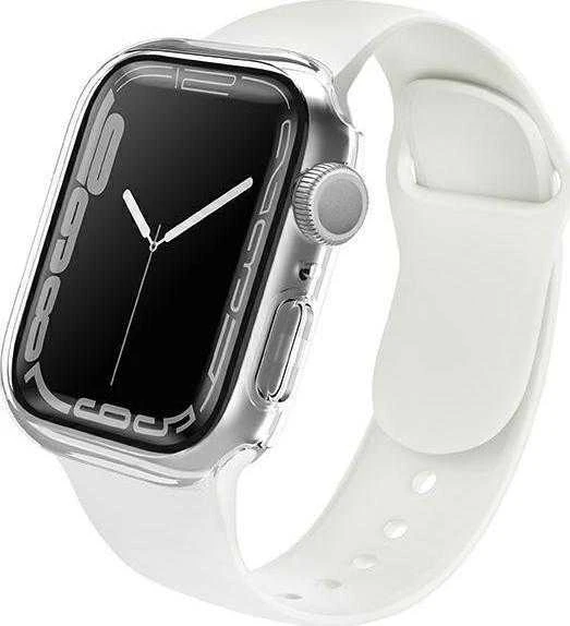 UNIQ Legion Dėklas Apple Watch Series 7/8/SE 2 45mm skaidrus