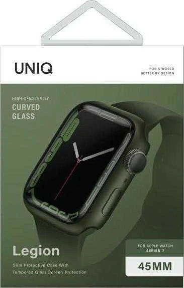 UNIQ Legion Dėklas Apple Watch Series 7/8/SE 2 45mm žalias