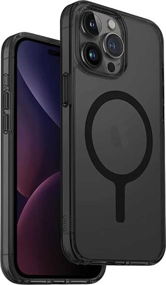 UNIQ dėklas LifePro Xtreme Apple iPhone 15 Pro Max 6.7" Magclick Charging frost smoke
