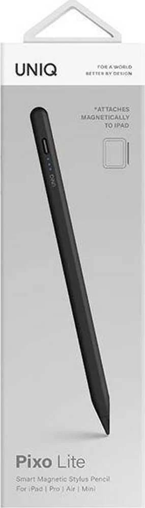 UNIQ Pixo Lite magnetic stylus skirtas Apple iPad juodos spalvos/graphite juodos spalvos
