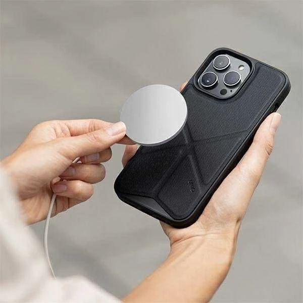 UNIQ Transforma Dėklas Apple iPhone 14 Plus 6,7″ Magclick Charging electric mėlynas