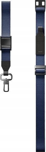 UNIQ Vista universal phone lanyard 2in1 navy mėlynas/deep navy