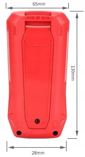 Skaitmeninis multimetras klavišinis 600V AC/DC, 10A AC/DC, NCV, 40MOm, 4000uF, -40-300C, 4000, CAT III 600V, UNI-T