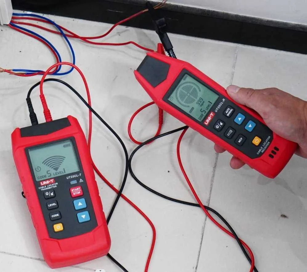 Uni-t Kabelių ieškilis, AC/DC 8~480V, įtampos aptikimo gyllis iki 0.4m, NCV voltage range: 80V ~ 1000V