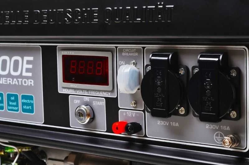 KÖNNER & SÖHNEN trifazis benzininis generatorius KS 7000E-1/3, 5,0 kW, 230/400 V, el. starteris