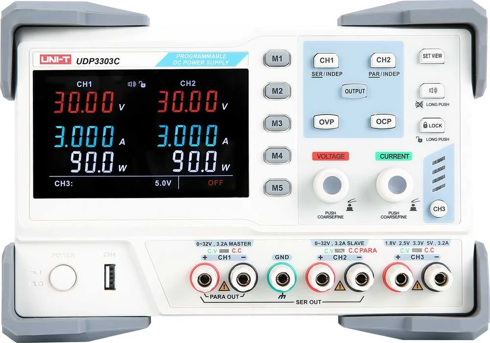 Uni-T UDP3303C laboratorinis maitinimo šaltinis