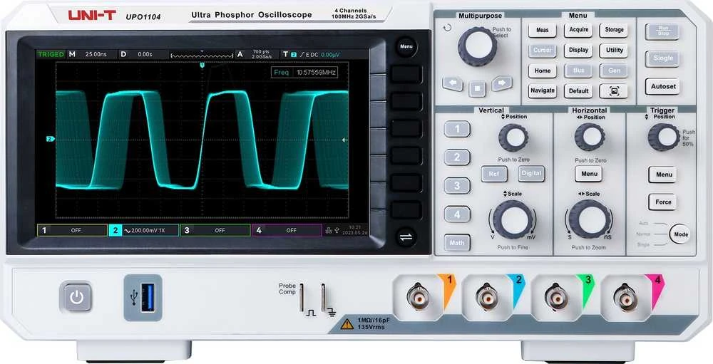 Oscyloskop Uni-T osciloskopai UPO1104
