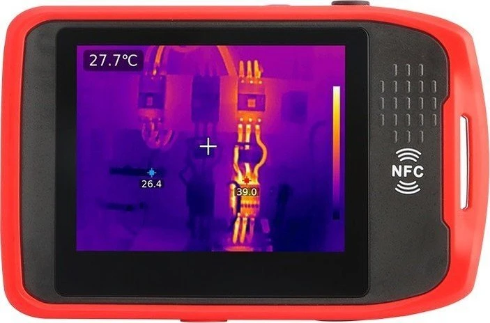 Kišeninis termovizorius, 256x192, -20~550C, 25Hz, 3.5 liečiamas LCD, UNI-T