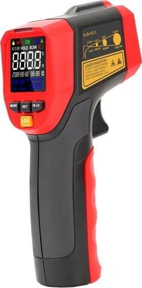 Infraraudonųjų spindulių termometras -32°C iki1100°C UT302C+ UNI-T