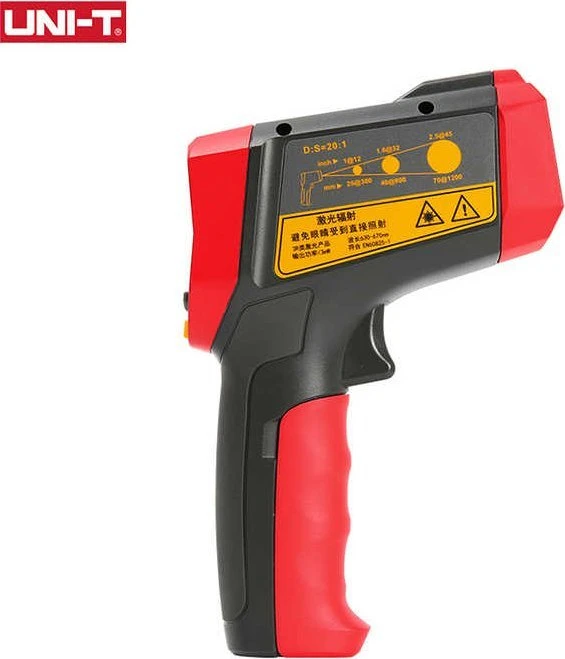 Infraraudonųjų spindulių termometras -32°C iki1100°C UT302C+ UNI-T