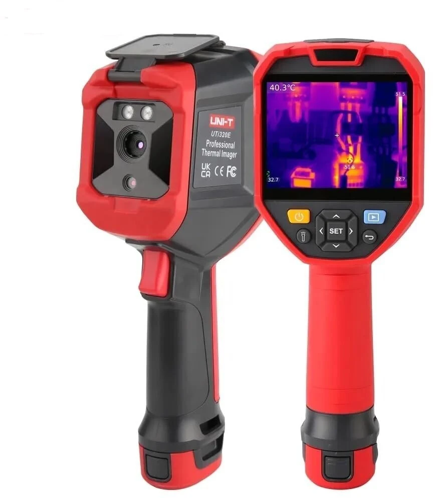 Profesionali termovizorinė kamera, 256x192, -20-550°C, 56°×42.2°, 25Hz, 3.5' IPS display, IP54, Wi-Fi, UNI-T